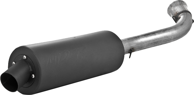 2016-2024 Kodiak 700 Sport Series, Straight Core, Slip-On Exhaust, AT-6412SP