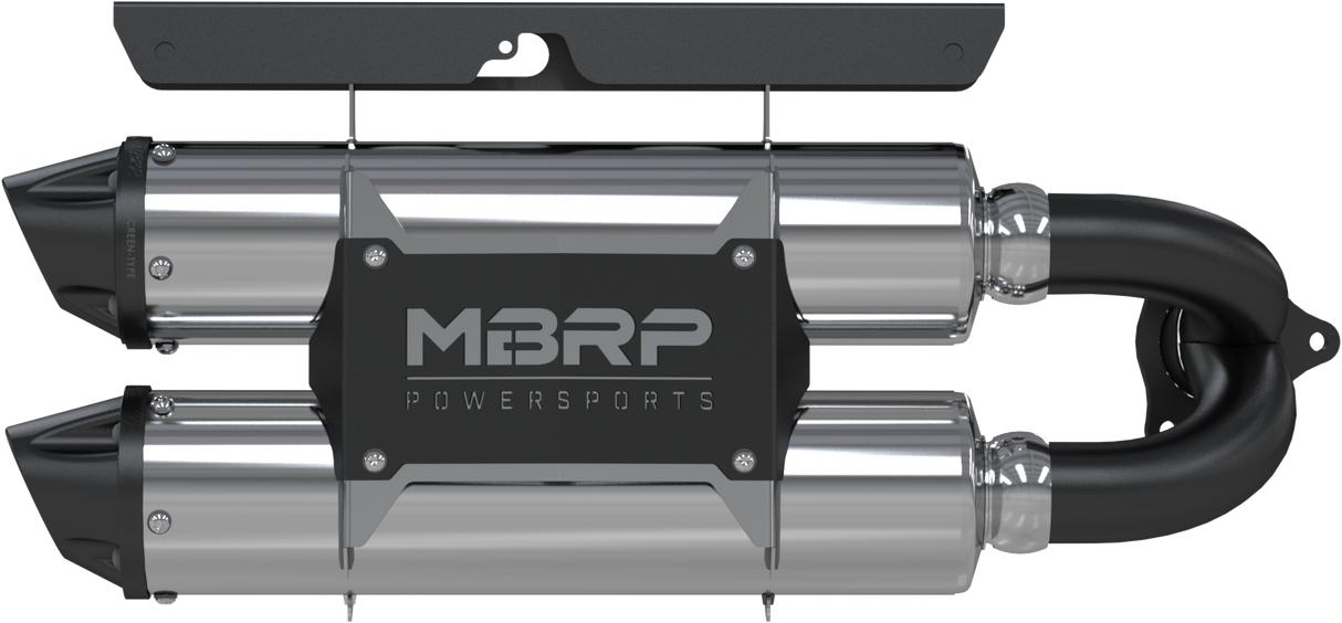 2016-2021 RZR XP Turbo/ Turbo S Performance Series, Dual Straight Core, Slip-On Exhaust, AT-9518PT