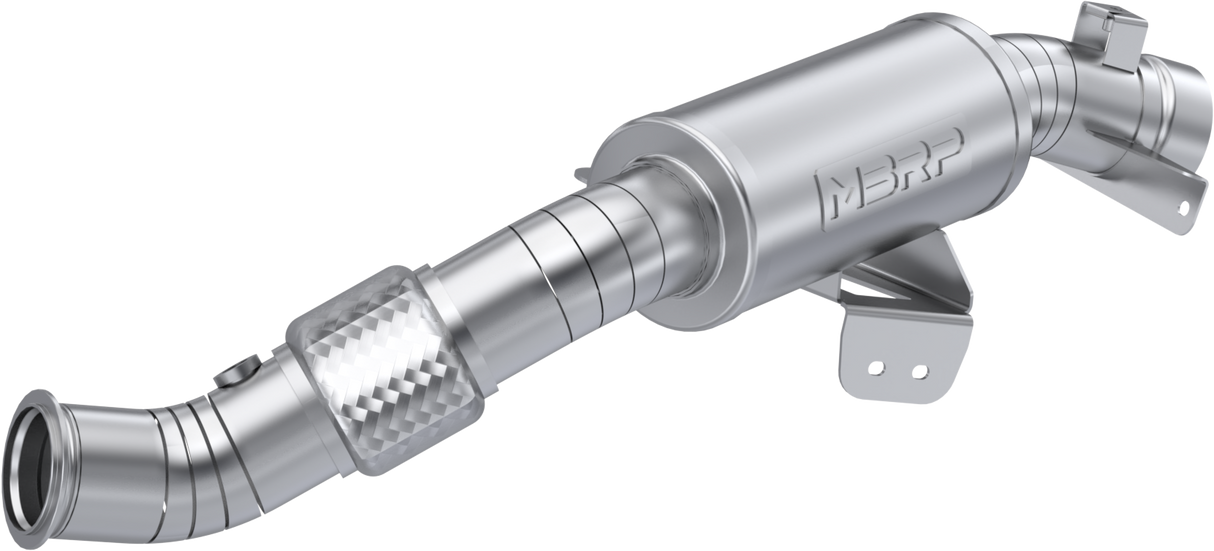 2024-2025 Maverick R Performance Series, Perforated Core, Slip-on Exhaust, AT-9219PT
