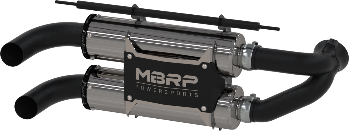 2011-2014 RZR 900 Performance Series, Dual Straight Core, Slip-On Exhaust, AT-9515PT