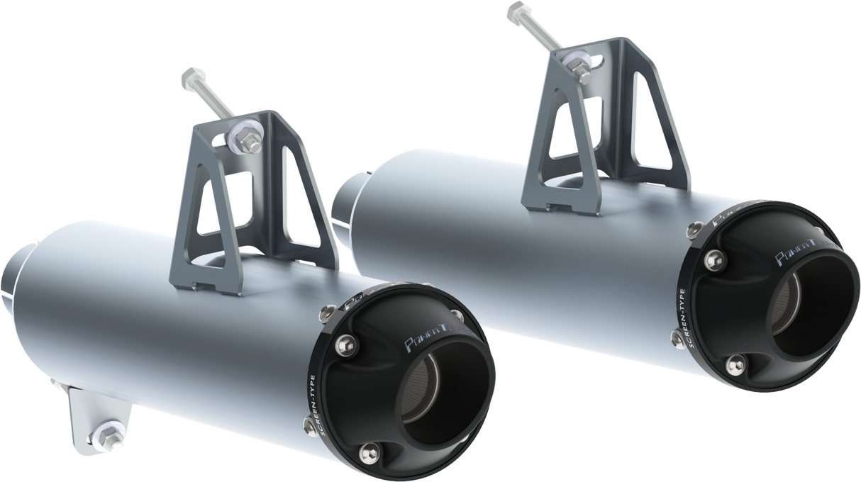 2013-2018 Maverick 1000 Dual Performance Series, Dual Straight Core, Slip-On Exhaust, AT-9207PT