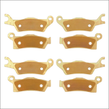 Can-Am Outlander 1000/850/650/450 6x6 2015-2026 4 Wheel Brass Brake Pad Set - Complete Vehicle - Parts & Accessories