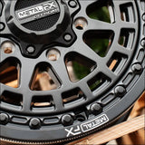 Outlaw 6R Beadlock | Satin Black - 15x7 | +61mm/6 + 1 | 6x5.5 | 78548 (Maverick R)