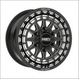 Outlaw 6R Beadlock | Satin Black Contrast Cut - 15x7 | +61mm/6 + 1 | 6x5.5 | 78550 (Maverick R)