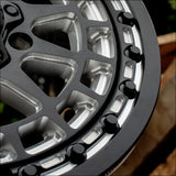 Outlaw 6R Beadlock | Satin Black Contrast Cut - 15x7 | +61mm/6 + 1 | 6x5.5 | 78550 (Maverick R)