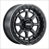 Outlaw Beadlock | Satin Black - 17x7 | +25mm/4.5 + 2.5 / 4x136/4x137 (Can-Am / Honda) - Wheels