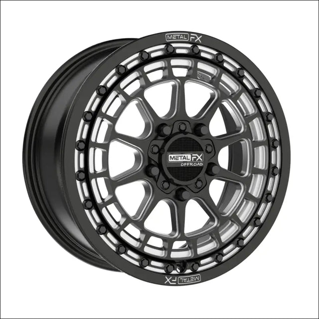 Outlaw R Beadlock | Satin Black Contrast Cut - 15x7 | +61mm/6 + 1 | 5x4.5 | 78538 (Polaris 5-Lug Only) - Wheels