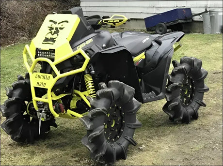 PATV Powersports Can-Am Outlander/Renegade Gen 2 Forward A-Arms Kit Fits 2012-2018 - Sunburst Yellow (2019 Models)