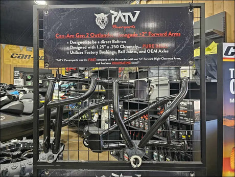 PATV Powersports Can-Am Outlander/Renegade Gen 2 Forward A-Arms Kit Fits 2012-2018 - Can-am