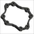 Plastic Center Cap Spacer - 10335 | Black / 0.375’’ Thick | 4-Lug UTV Wheels (All)