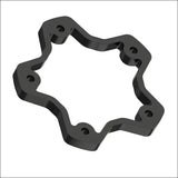 Plastic Center Cap Spacer - 10336 | Black / 0.375’’ Thick | Cast 5-Lug UTV Wheels