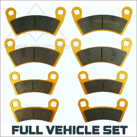 Polaris Ranger 1000/XP 1000/Crew XP SP 570/Kinetic 2018-2026 Ceramic Brake Pad Set - Vehicle Parts & Accessories