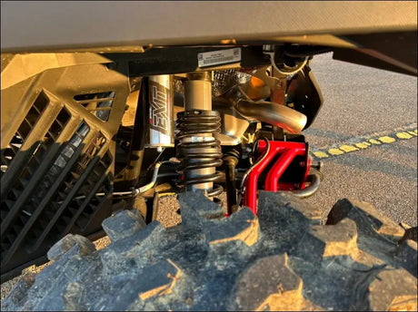 POLARIS RANGER 1500 LONG TRAVEL KIT - SILVER / Full replacement brake lines / MOORHEAD HD AXLES - Long Travel