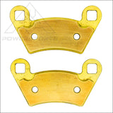 Polaris Ranger 400/500/570/650/700/800 Mid-Size 2004-2022 Brass Brake Pad Set - Vehicle Parts & Accessories