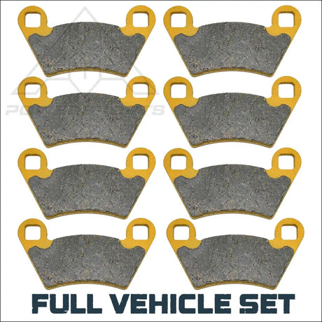 Polaris Ranger 400/500/570/650/700/800 Mid-Size 2004-2022 Ceramic Brake Pad Set - Vehicle Parts & Accessories