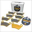 Polaris Ranger 400/500/570/650/700/800 Mid-Size 2004-2022 Ceramic Brake Pad Set - Vehicle Parts & Accessories