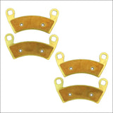 Polaris Ranger 500/570/700/XP 800/XP 900/XP 1000/Brutus/Diesel/EV 2008-2025 Brass Brake Pad Set - Front Axle - Vehicle