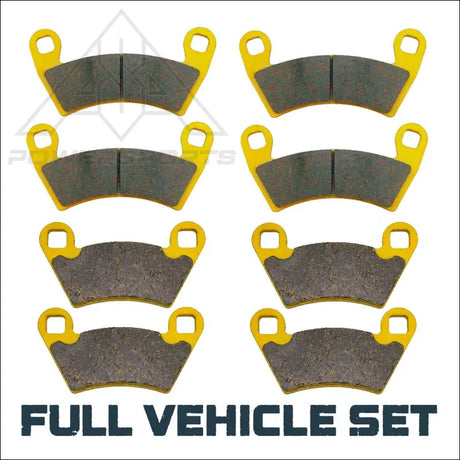 Polaris Ranger 500/570/700/XP 800/XP 900/XP 1000/Brutus/Diesel/EV 2008-2025 Ceramic Brake Pad Set - Vehicle Parts &