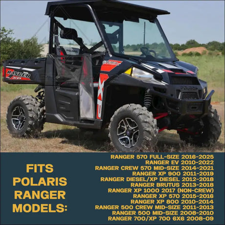 Polaris Ranger 500/570/700/XP 800/XP 900/XP 1000/Brutus/Diesel/EV 2008-2025 Ceramic Brake Pad Set - Vehicle Parts &