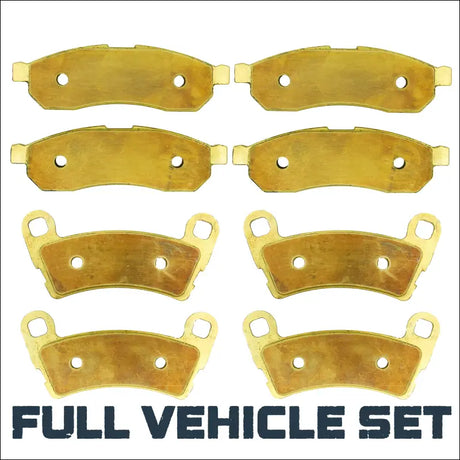 Polaris Ranger XD 1500/Crew 1500 2024-2026 Brass Brake Pad Set - Full Vehicle - Parts & Accessories