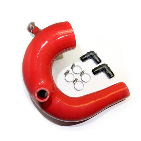 Polaris RZR Turbo R & Pro XP V-Flow Silicone Intake Tube (Airbox to Turbo) - Red