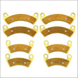 Polaris RZR XP TURBO/XP 4 TURBO/PRO XP/PRO 2016-2026 Brass Brake Pad Set - Complete Vehicle - Parts & Accessories