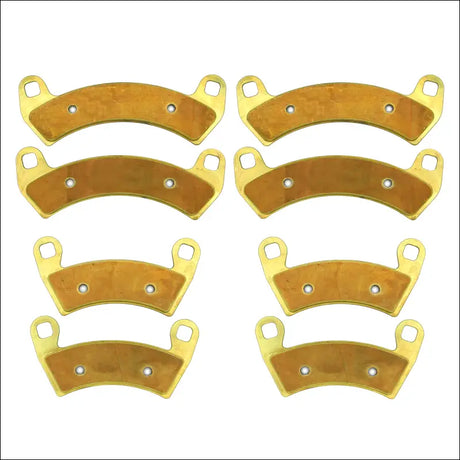 Polaris RZR XP TURBO/XP 4 TURBO/PRO XP/PRO 2016-2026 Brass Brake Pad Set - Complete Vehicle - Parts & Accessories