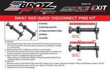 Zbroz RZR XP 1000 / RZR XP4 1000 / RS1 Sway Bar Quick Disconnect Pull Pins