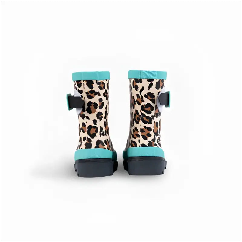 Rain Boots | Kids - Leopard - 9 - Footwear
