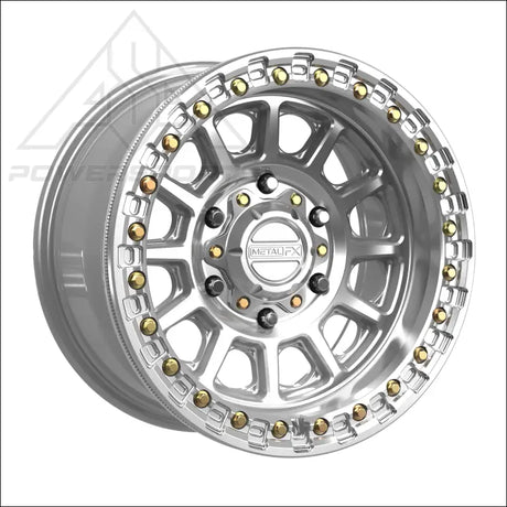 Rampage 6R Beadlock | Gloss Silver Machined - Wheels