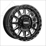 Rampage Beadlock | Gloss Black Contrast Cut