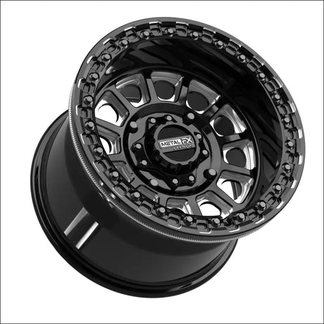 Rampage Beadlock | Gloss Black Contrast Cut - 15x10 | 0mm/5 + 5 | 4x156 | 78836 (Kawasaki / Polaris / Yamaha 2019+