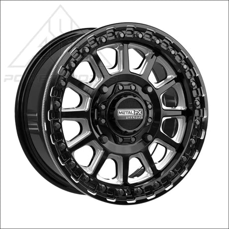 Rampage Beadlock | Gloss Black Contrast Cut