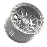 Rampage Beadlock | Gloss Silver Machined - 15x10 | 0mm/5 + 5 | 4x136/4x137 | 78833 (Can-Am / Honda) - Wheels
