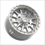 Rampage Beadlock | Gloss Silver Machined - 15x7 | +38mm/5 + 2 | 4x136/4x137 | 78801 (Can-Am / Honda) - Wheels