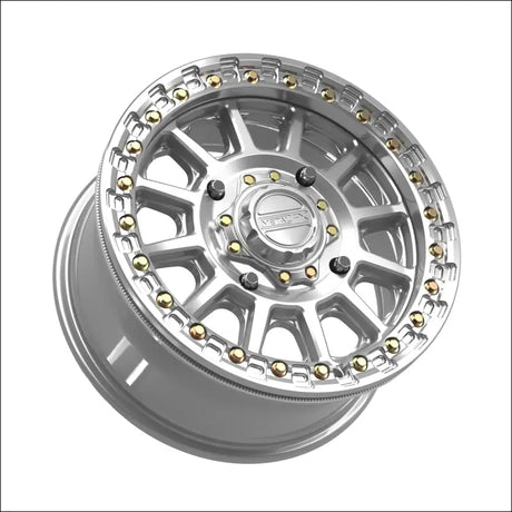 Rampage Beadlock | Gloss Silver Machined - 15x7 | +38mm/5 + 2 | 4x156 | 78805 (Kawasaki / Polaris / Yamaha 2019+