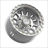 Rampage Beadlock | Gloss Silver Machined - 15x8 | 0mm/4 + 4 | 4x136/4x137 | 78817 (Can-Am / Honda) - Wheels