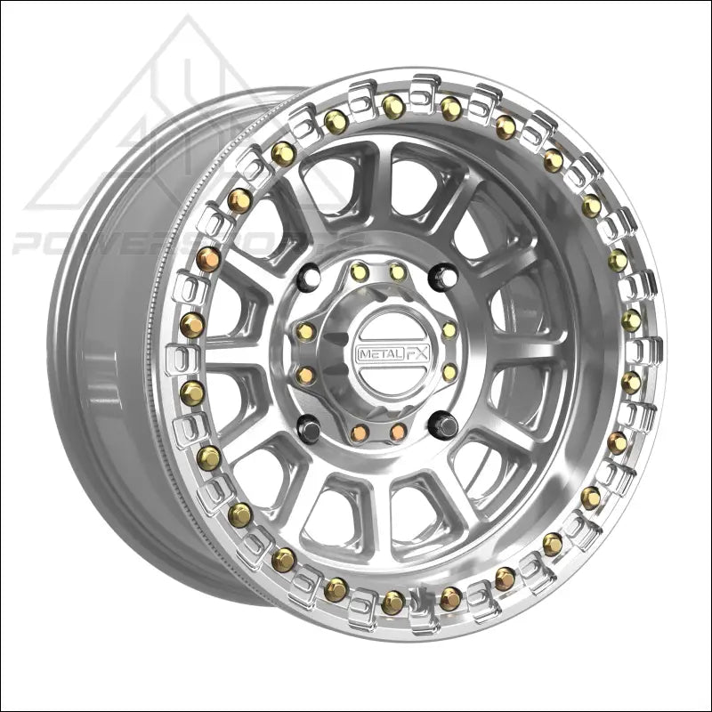 Rampage Beadlock | Gloss Silver Machined - Wheels
