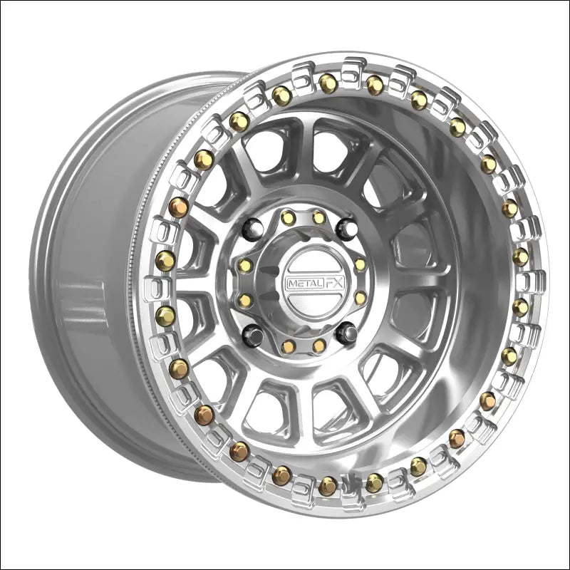 Rampage Beadlock | Gloss Silver Machined - Wheels