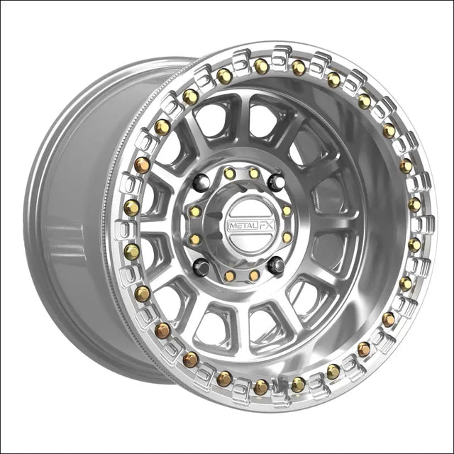Rampage Beadlock | Gloss Silver Machined - Wheels