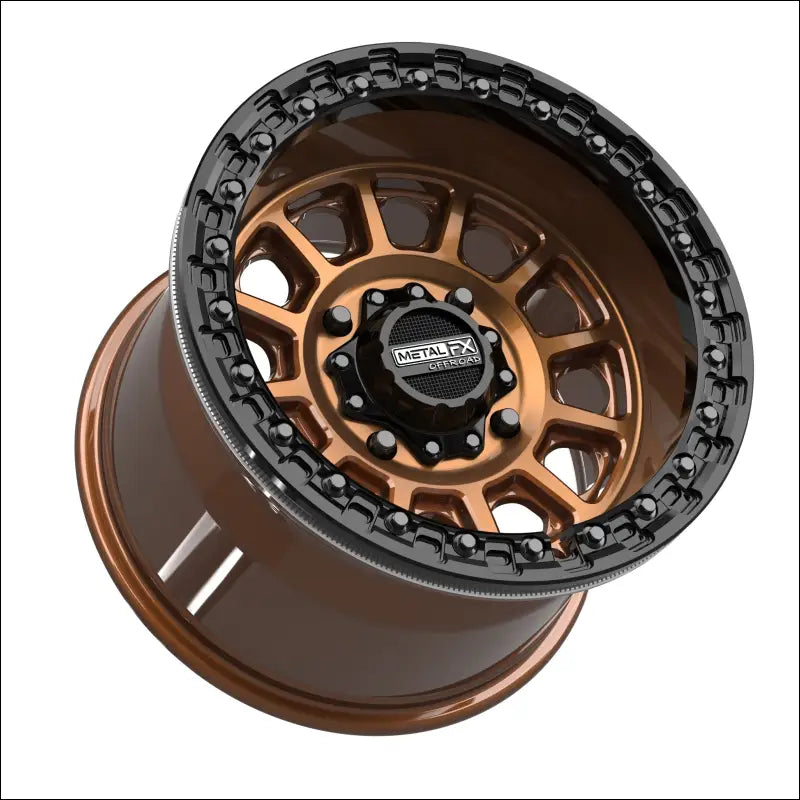 Rampage Beadlock | Smoked Bronze w/ Gloss Black Ring - 15x10 | 0mm/5 + 5 | 4x136/4x137 | 78835 (Can-Am / Honda) - Wheels