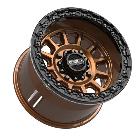 Rampage Beadlock | Smoked Bronze w/ Gloss Black Ring - 15x10 | 0mm/5 + 5 | 4x136/4x137 | 78835 (Can-Am / Honda) - Wheels
