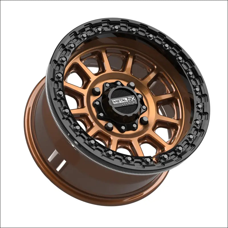 Rampage Beadlock | Smoked Bronze w/ Gloss Black Ring - 15x8 | 0mm/4 + 4 | 4x136/4x137 | 78819 (Can-Am / Honda) - Wheels