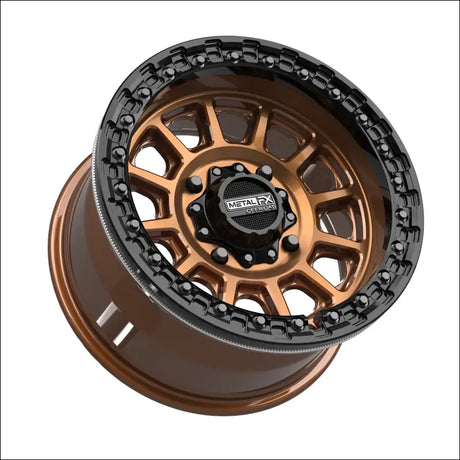 Rampage Beadlock | Smoked Bronze w/ Gloss Black Ring - 15x8 | 0mm/4 + 4 | 4x136/4x137 | 78819 (Can-Am / Honda) - Wheels