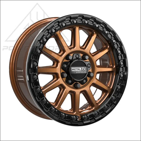 Rampage R Beadlock | Smoked Bronze w/ Gloss Black Ring