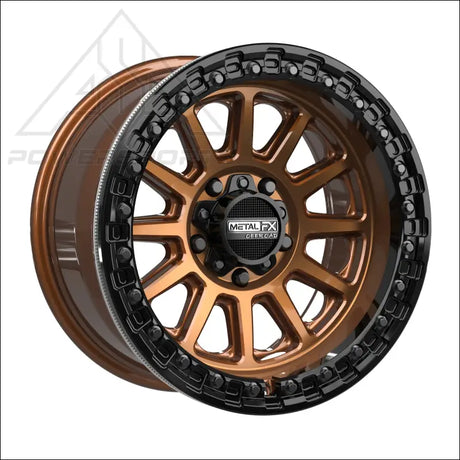 Rampage R Beadlock | Smoked Bronze w/ Gloss Black Ring - Wheels