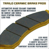 Can-Am Renegade 1000/850/650/570 2020-2026 Ceramic Brake Pad Set - Brakes