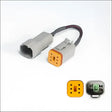 Replacement 6-Pin to 4-Pin Power Lead Adaptor (For use with Auto Tune/Target Tune) for Vision - Performance