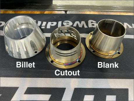 Replacement Tip - Blank / Raw Uncoated / 2.5’’ Big Core - Exhaust