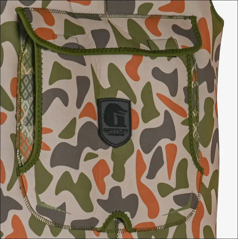 Retro Waders | Mens - Old School Camo - Stout 12